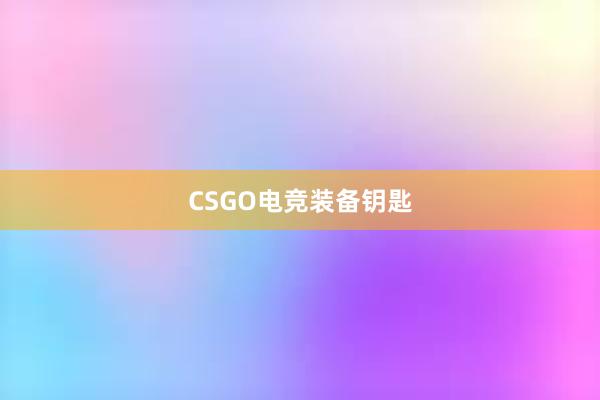 CSGO电竞装备钥匙